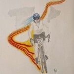 Tècnica: Carbonet i llapis de colors